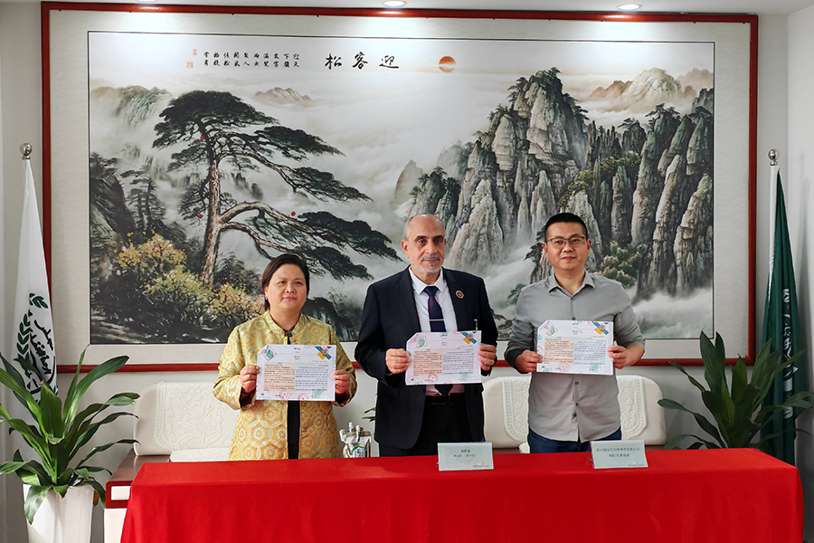 Jiangsu LuoMing reached cooperation with the Arab Chamber of Commerce trade fair